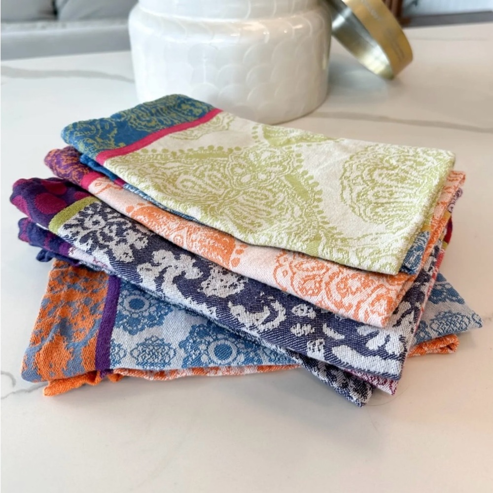 Anthropologie Napkins Set of 6